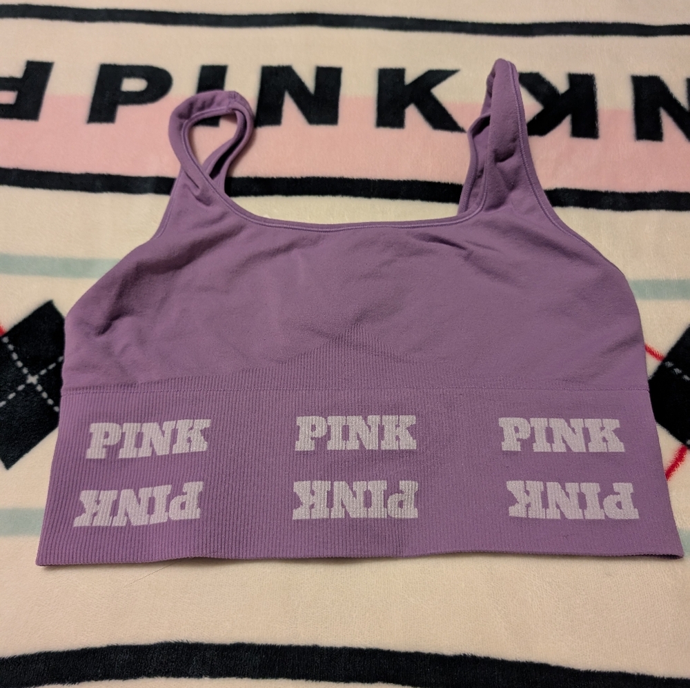 PINK Purple Sports Bra